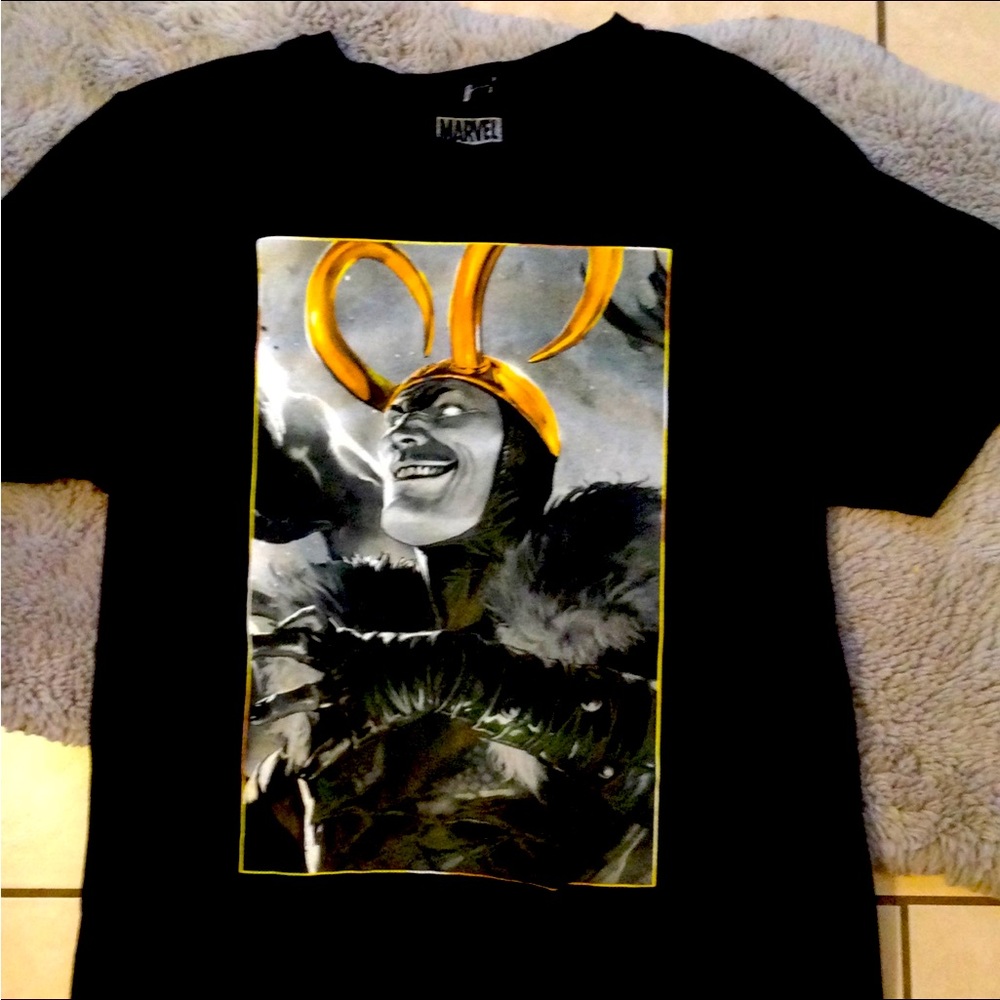 Marvel Loki t shirt RARE sz Medium